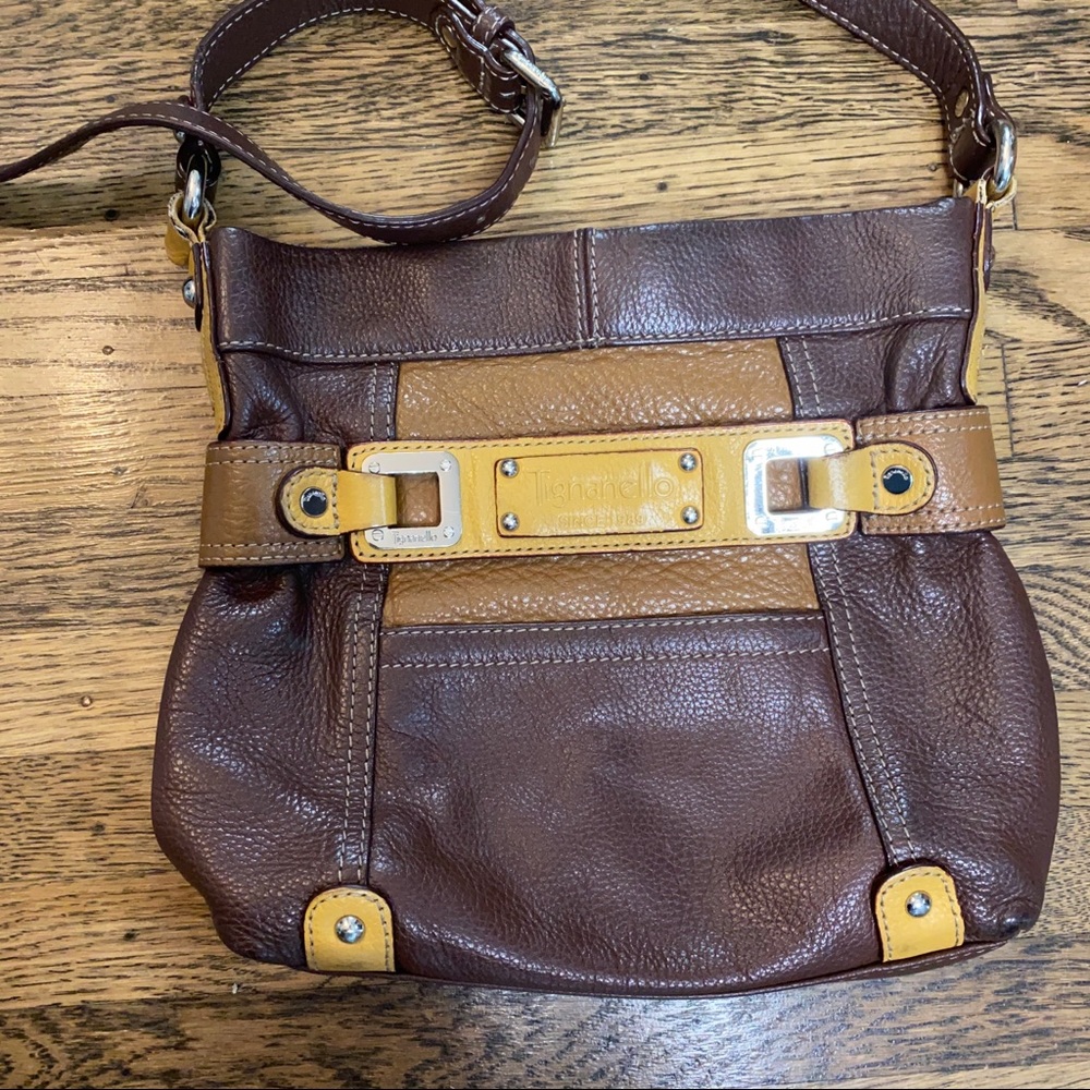 Tignanello Leather Cross Body purse